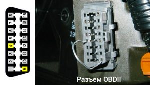 Acura OBDII connector