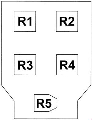 Hyundai porter Relay unit